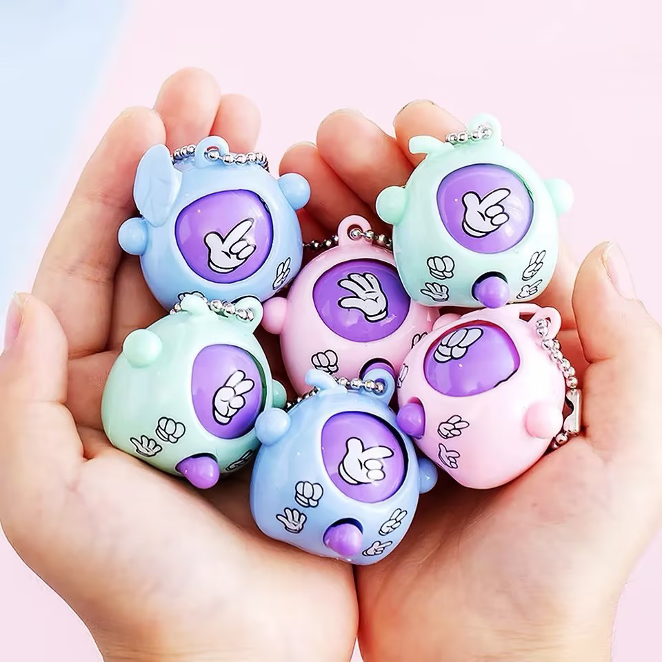 Baby Products You Need - 1/5/10 шт. мини-поп рок-бумага-ножницы брелок-подвеска игрушки